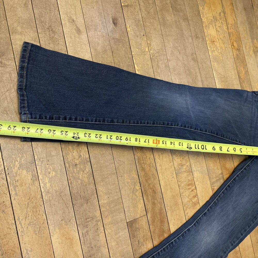 Aeropostale Hailey Jeans Women’s Size 0 Short Flare Curvy Stretch Medium Wash - Picture 5 of 11